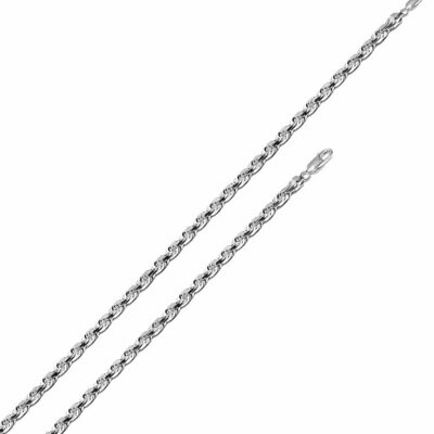 Sterling Silver Rope Chain