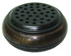 Wood and Metal Charcoal Burner