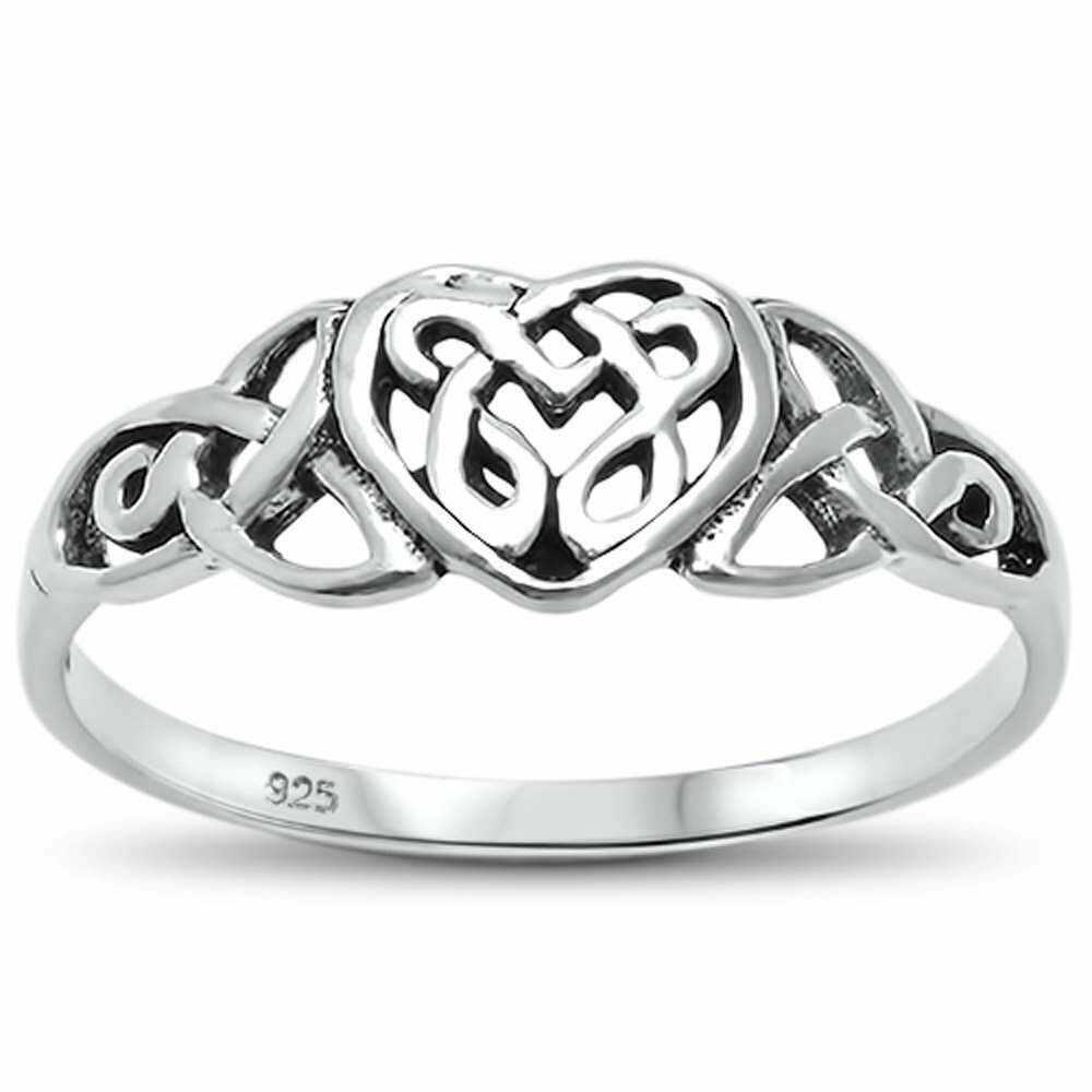 Sterling Celtic Heart