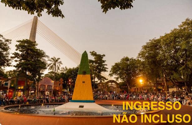 Transporte Marco das 3 Fronteiras  + Roda Gigante (opcional) - Transportado por Destino Iguaçu
