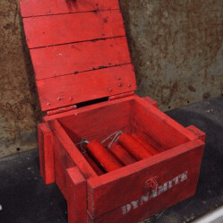 Prop Dynamite Crate