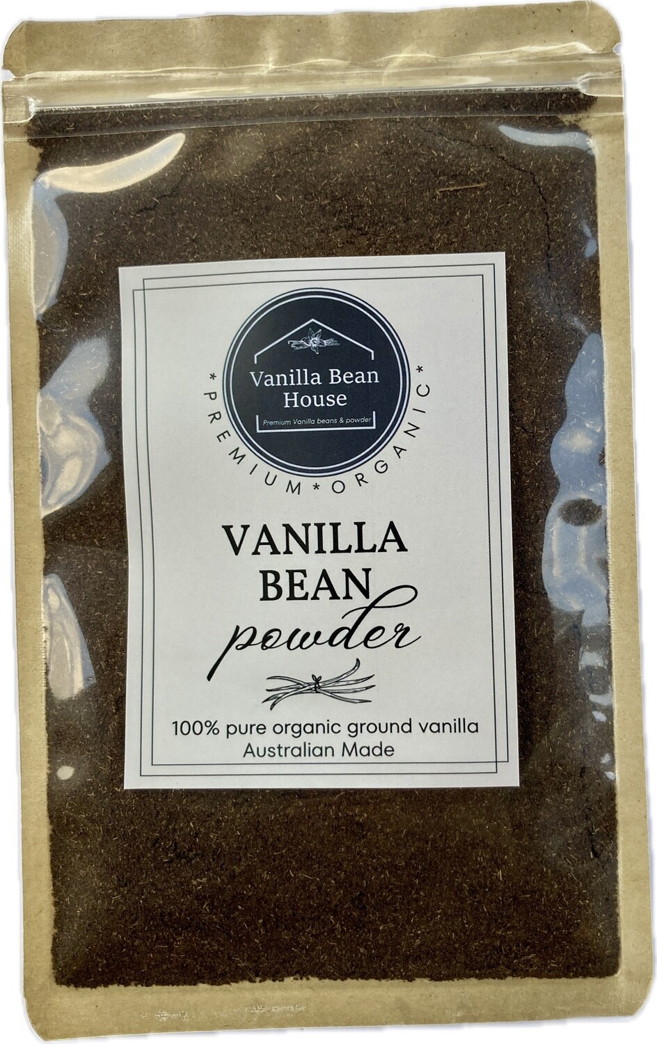 Ndali Vanilla 6 Powder, Pack Of 4 Pots (totalling 52g) - 6 Strong Vanilla Beans Milled To A Gourmet Vanilla Powder - Premium 100% Pure Ground Vanilla Pods For Tea, Chocolate Making