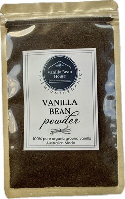 50g - Organic Vanilla Bean Powder