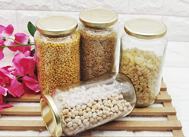 800 ml Round Jar (1 kg Honey Size)