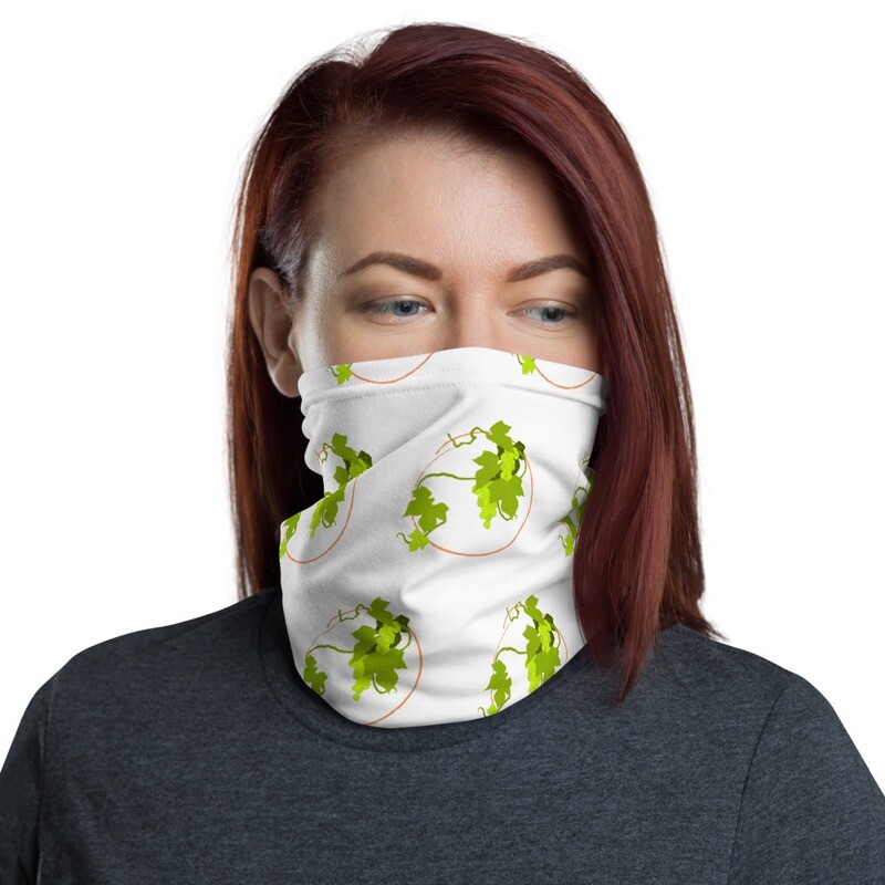 Neck Gaiter Face Mask (White)