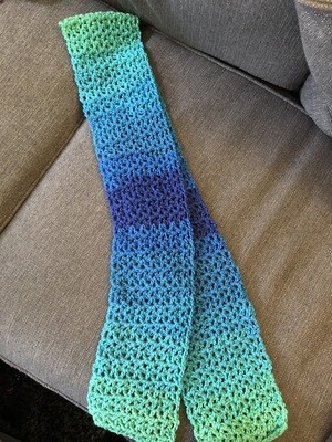Blue Gradient Scarf