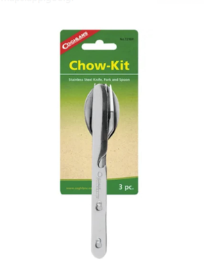 Cubiertos de acero para camping