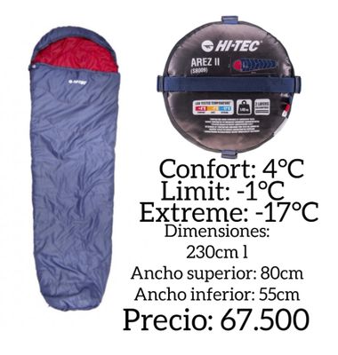 Sleeping bag Hi-Tec