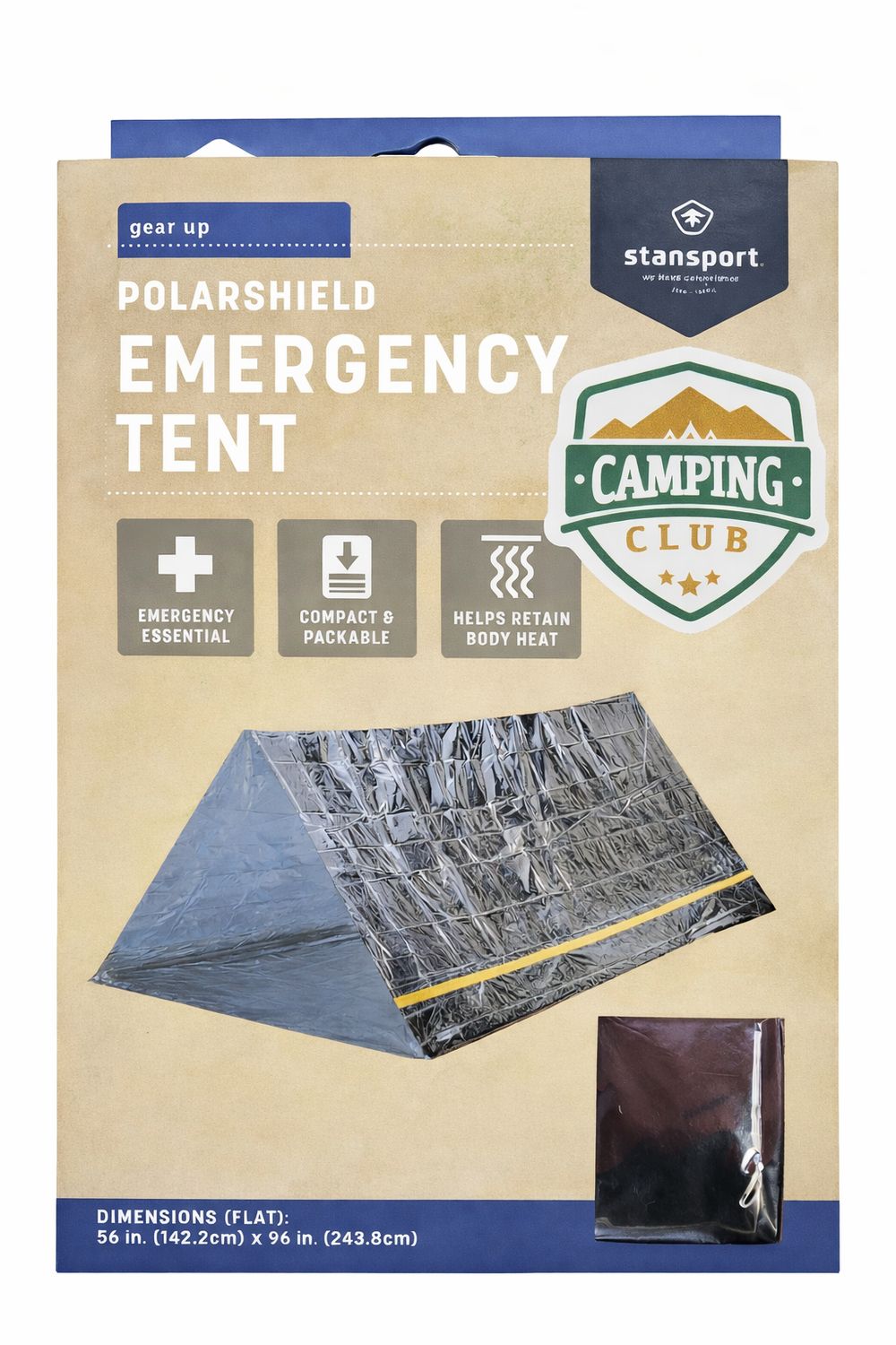 Stansport Emergency Tent Termica Stansport Emergency Tent Termica
