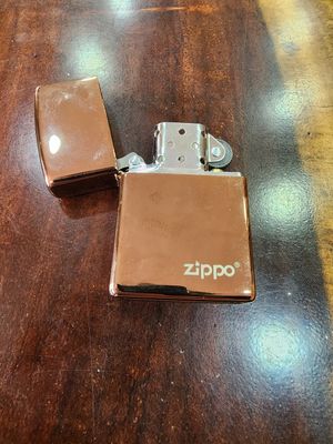 Rose Gold Zippo Logo