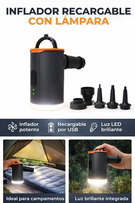 Inflador eléctricos con luz