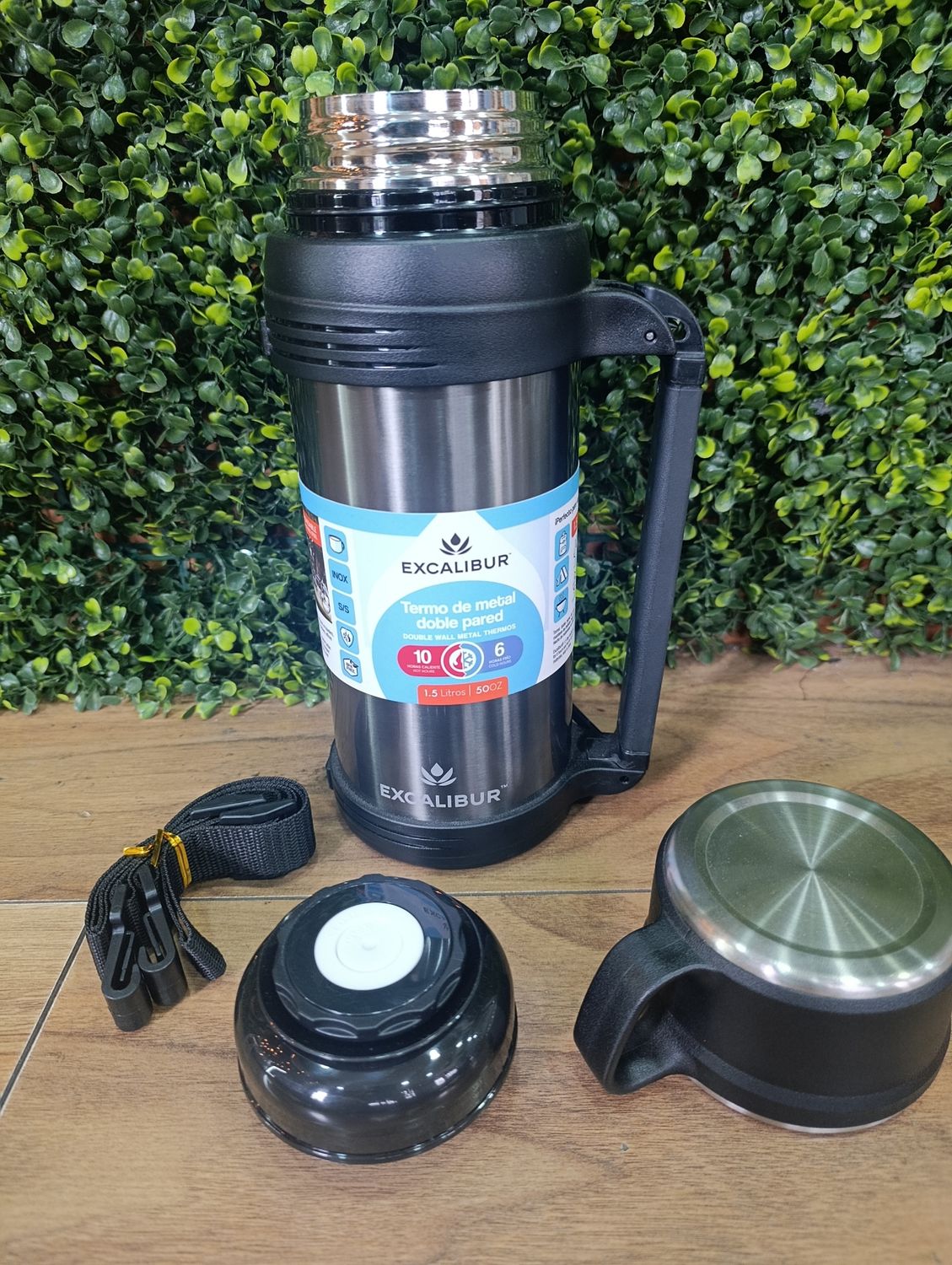 Termo de metal doble pared