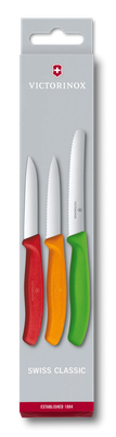 Juego de cuchillos peladores Swiss Classic, 3 piezas