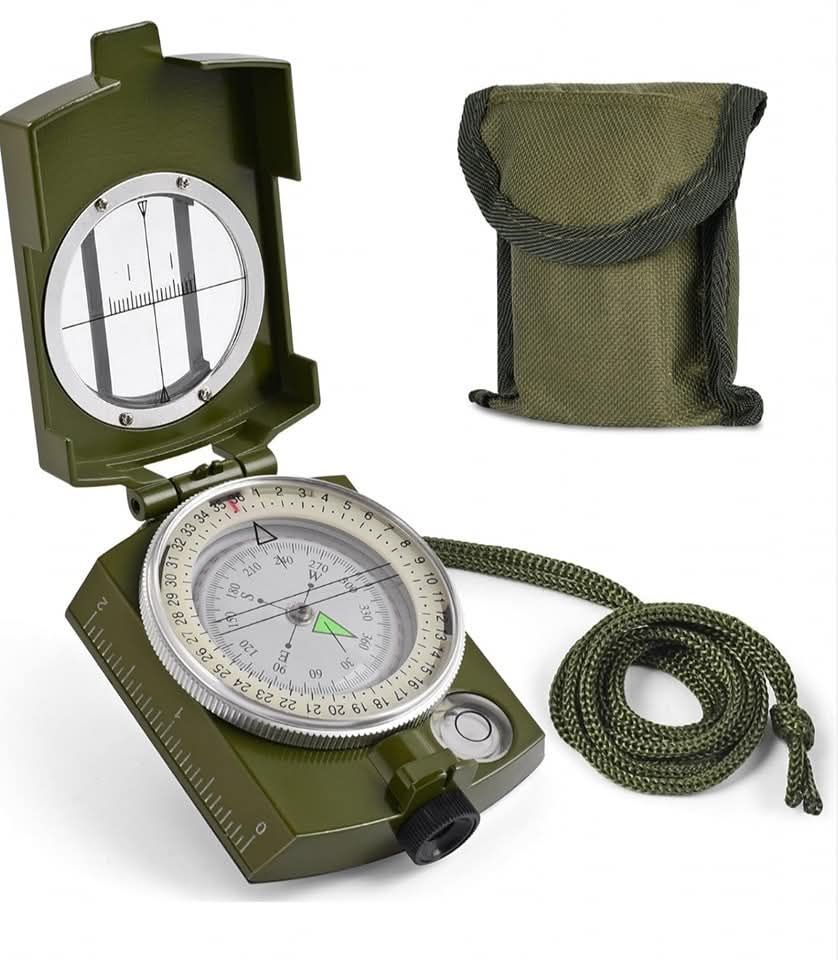 Brújula lensática militar