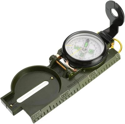 Brújula lensática verde