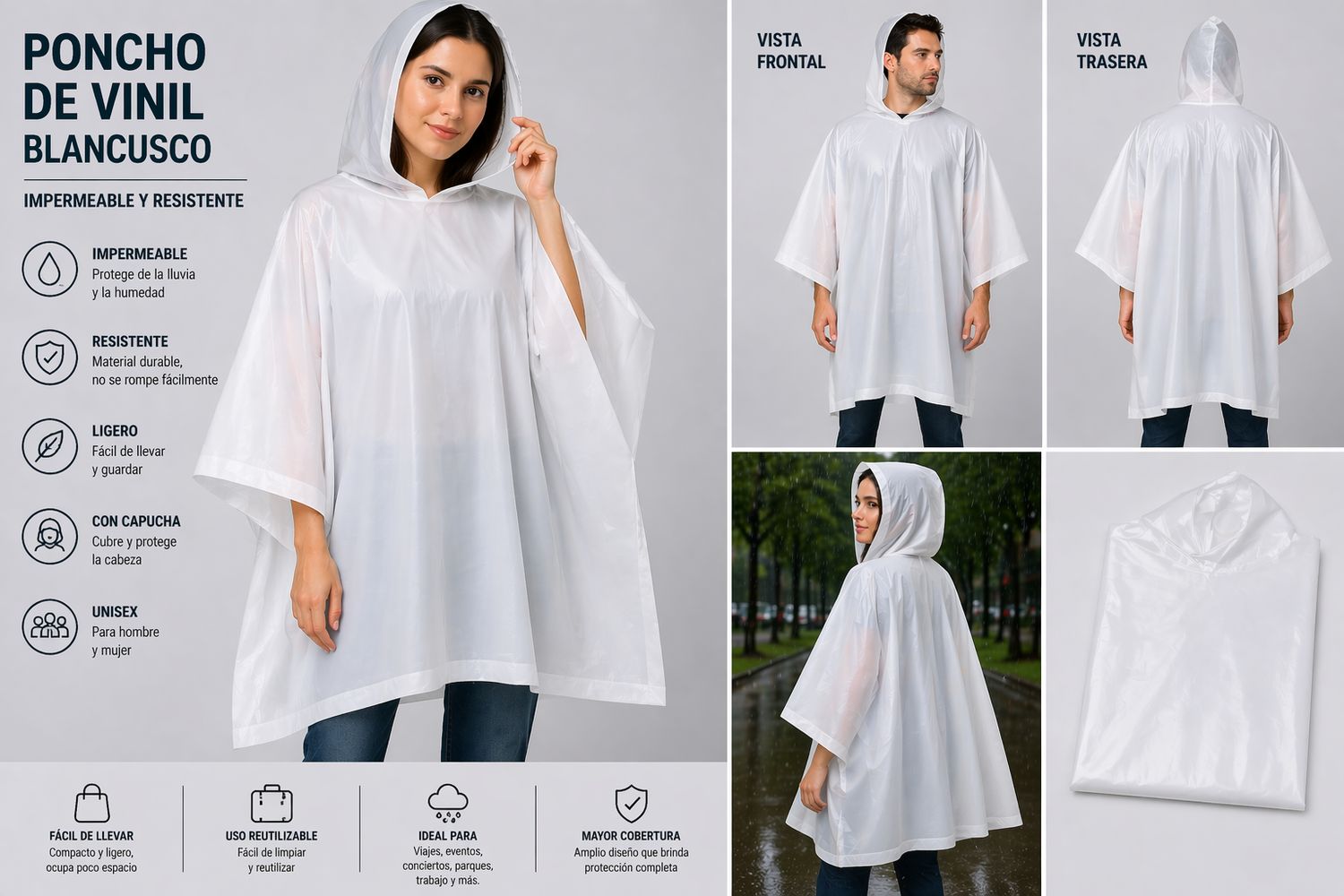 Poncho de Vinil