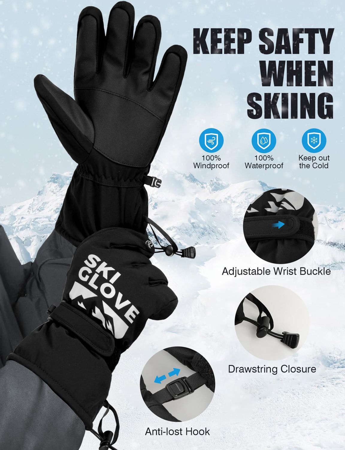 Guantes térmicos Ski Glove