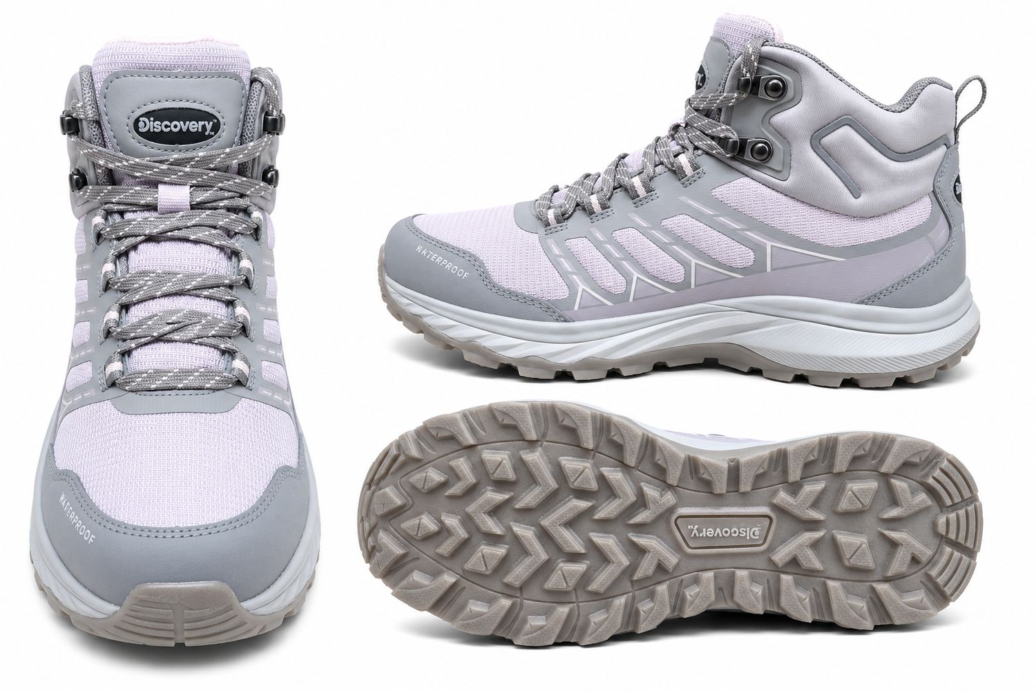 Oakwood Gris y Rosa