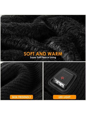 Balaclava con luz