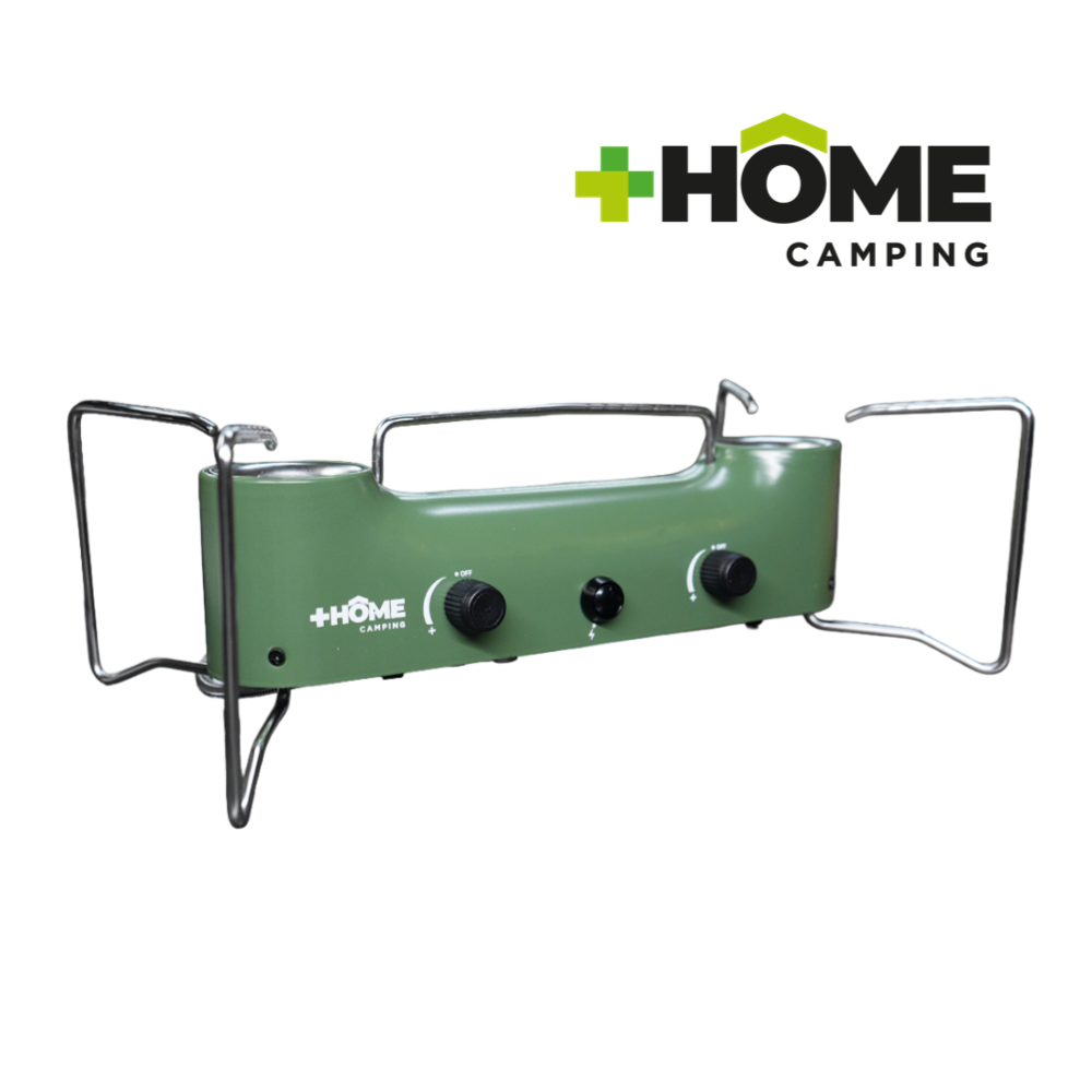 Cocina +home doble quemador
