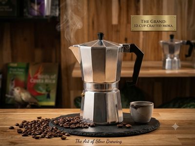 Cafetera Italiana Espresso 9 Tazas