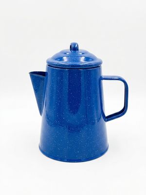 Percolador de Café Enamel Azul 1.9L
