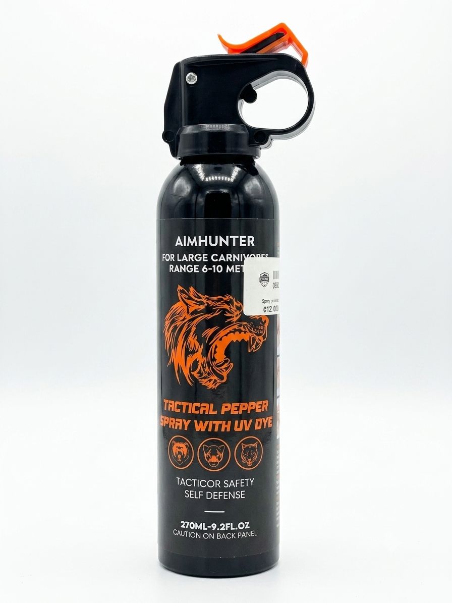 Spray Pimienta Aimhunter Tactical con Tinte UV