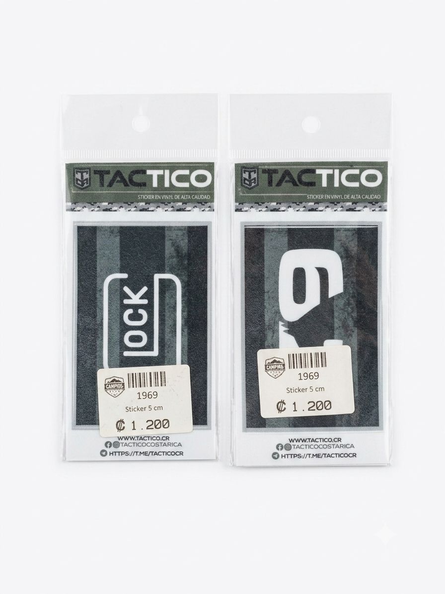 Stickers Tactico 5 cm Stickers Tactico 5 cm