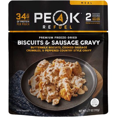 Peak Refuel Biscuits & Sausage Gravy Liofilizado Peak Refuel Biscuits & Sausage Gravy Liofilizado