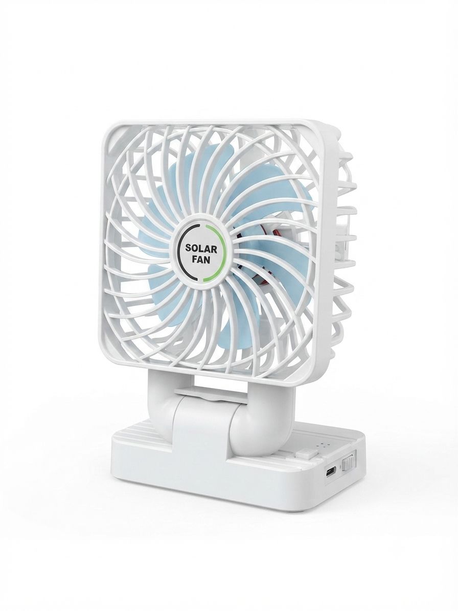 Ventilador Double Head Solar