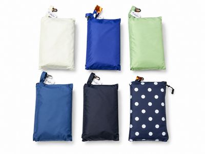 Poncho estampado