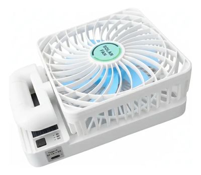 Ventilador con carga solar