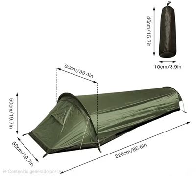 Tienda para 1 persona