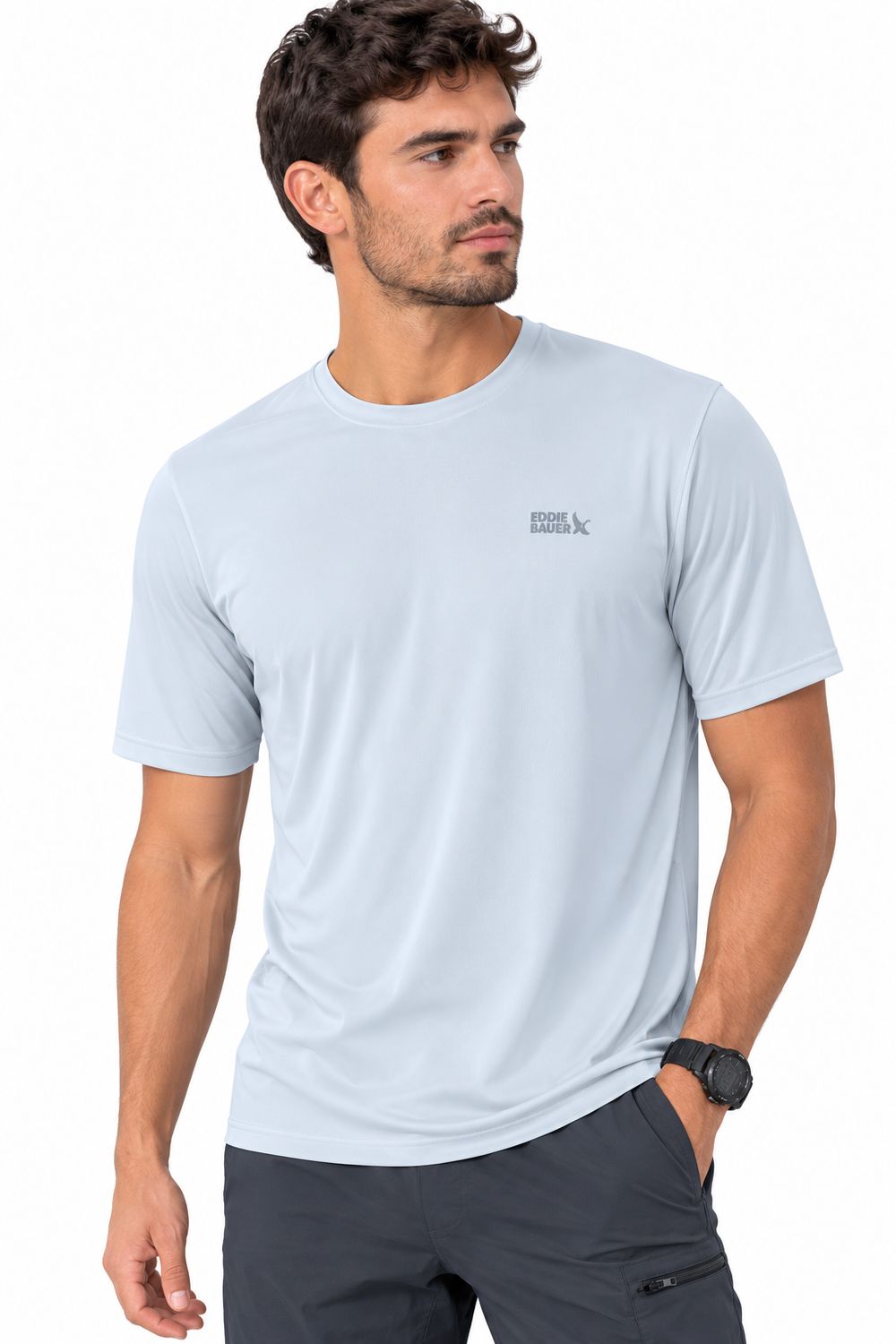 Eddie Bauer Solar Foil Manga Corta