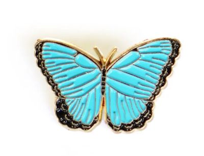 Pin Mariposa Morpho