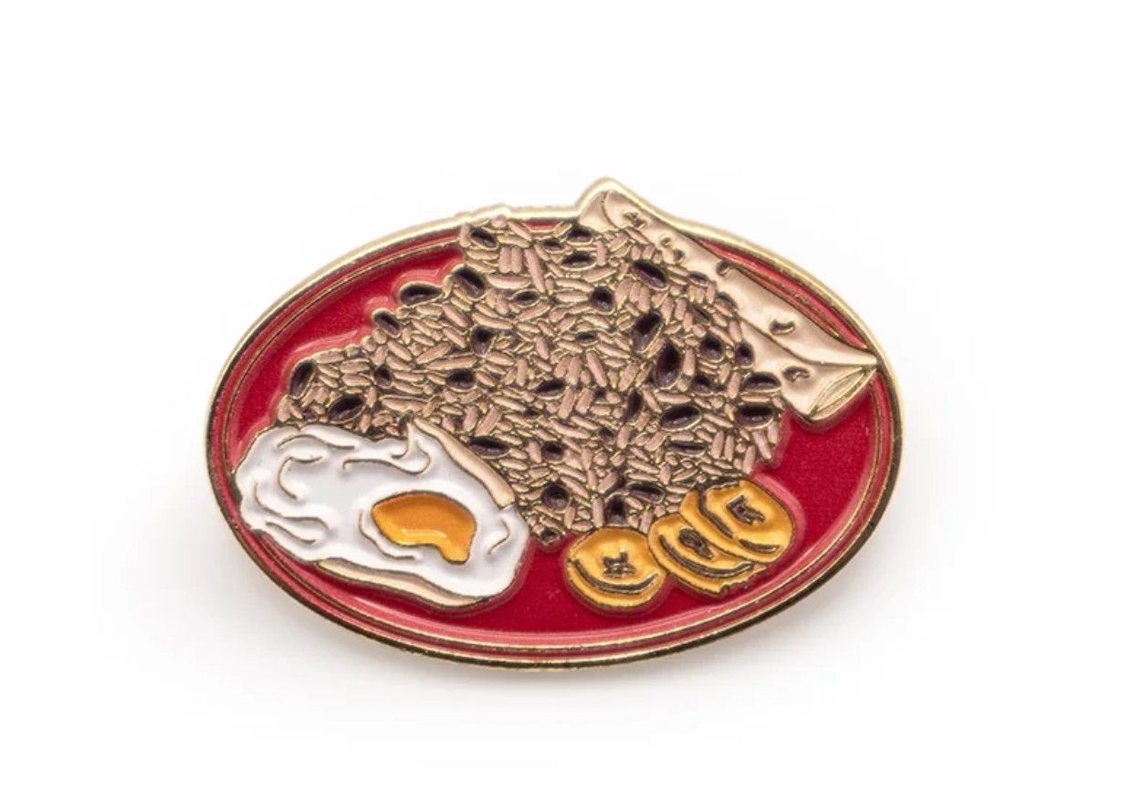 Pin gallo pinto