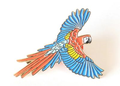 Pin Lapa Roja