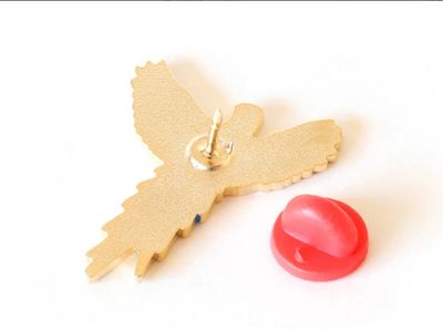 Pin Lapa Roja