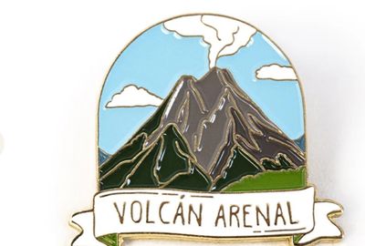 Pin Volcán Arenal
