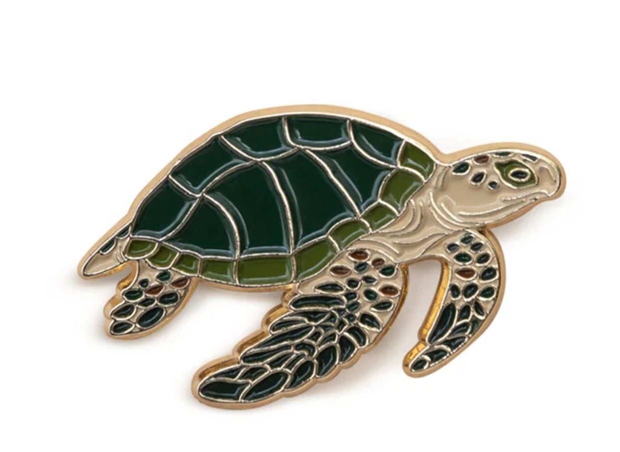 Pin Tortuga Verde