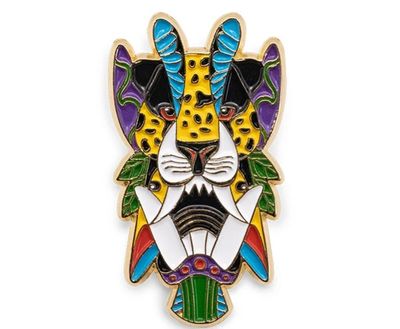 Pin Máscara Boruca