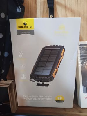 Solar-in Portable Solar PowerBank