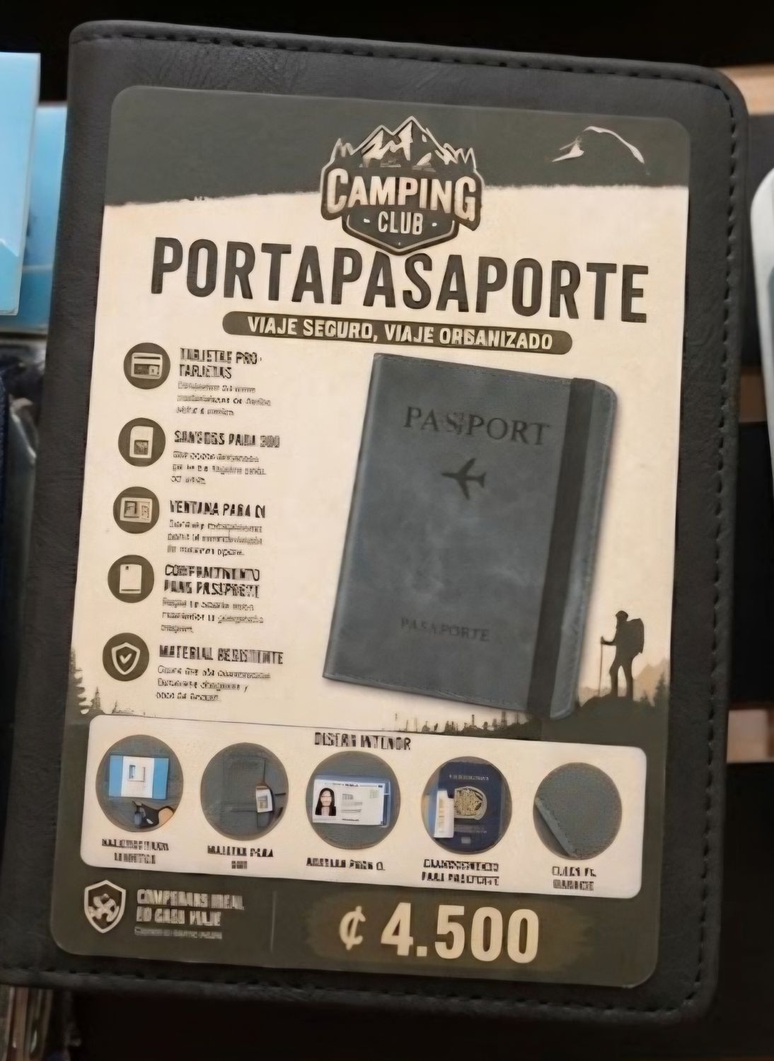 Porta pasaporte