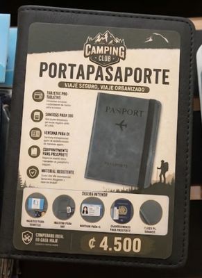 Porta pasaporte