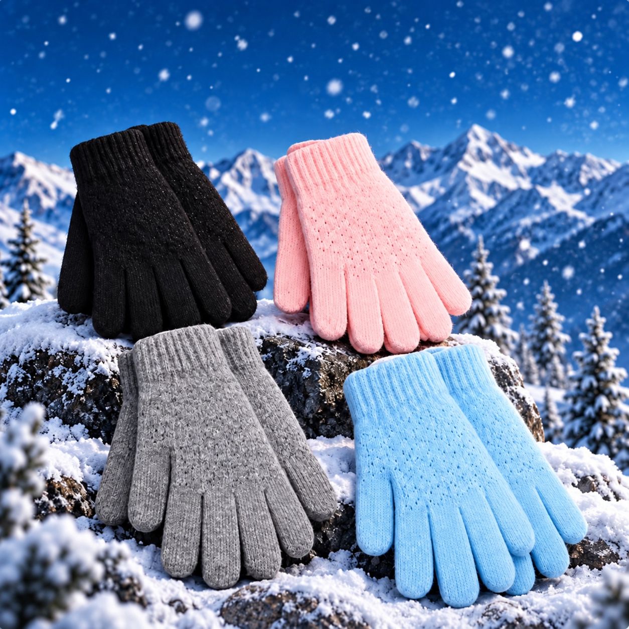 Guantes de lana