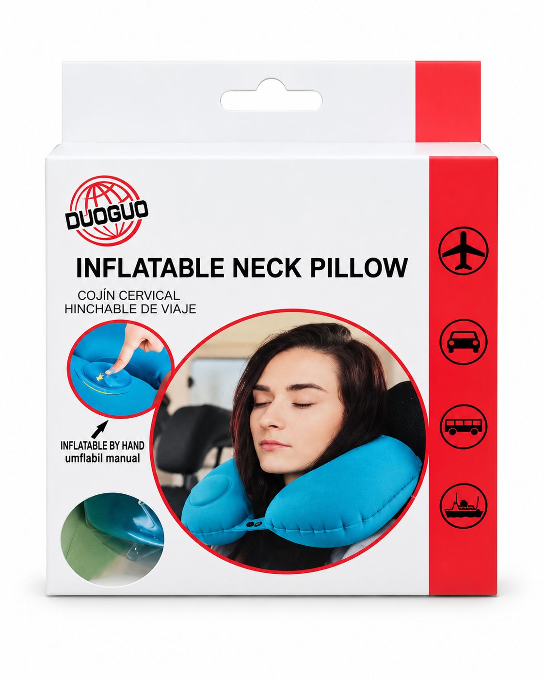 Almohada inflable