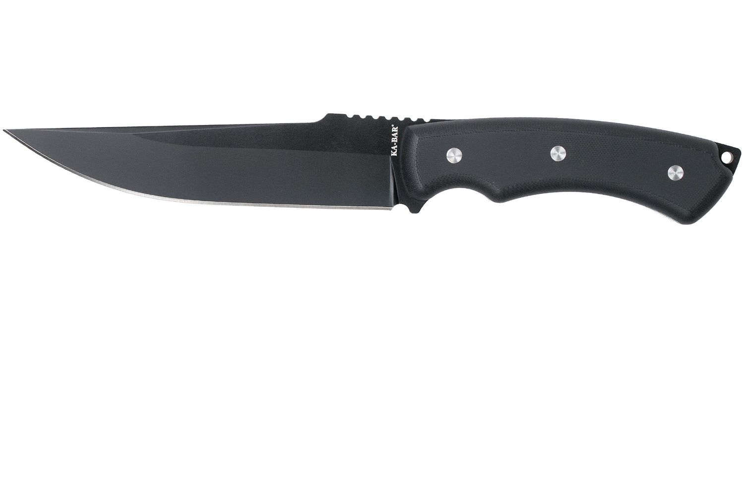 Cuchillo de hoja fija Ka-Bar IFB Trail Point, negro, G-10 (6,1" negro) 5351