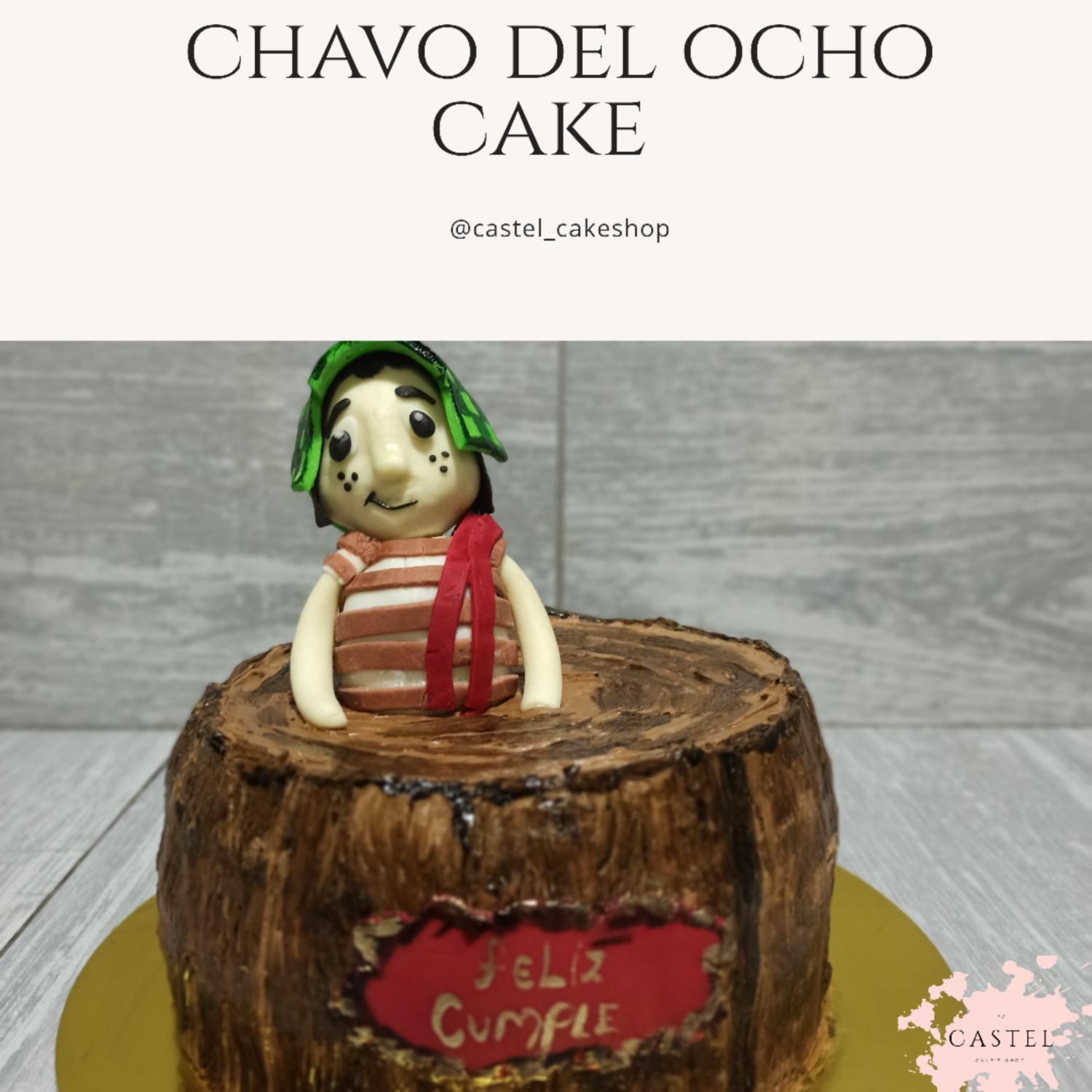 TORTA CHAVO DEL OCHO