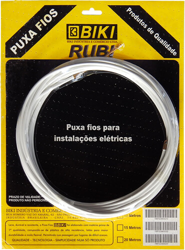 Puxa fio com arame de aço
