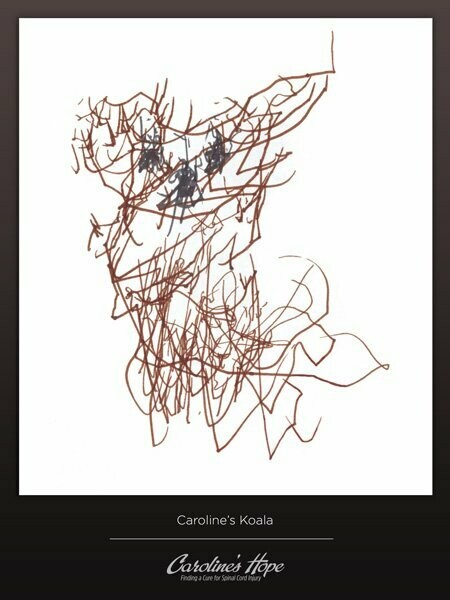 Caroline's Famous Koala Drawing (6x8)